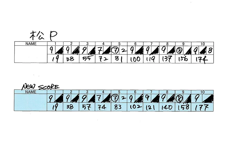 ボウリングの新スコア計算方法 カレントフレームスコアシステムで遊んでみたよ Nageyo ナゲヨ 打てる気がするボウリング Webマガジン